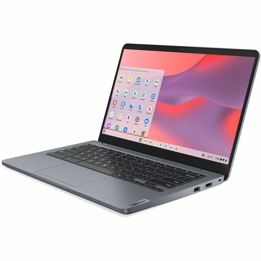 Lenovo 14e Chromebook Gen 3 82W6003CUS 14" Touchscreen Chromebook - Full HD - Intel N-Series N100 - 8 GB - 64 GB Flash Memory - English Keyboard - Storm Gray — 82W6003CUS