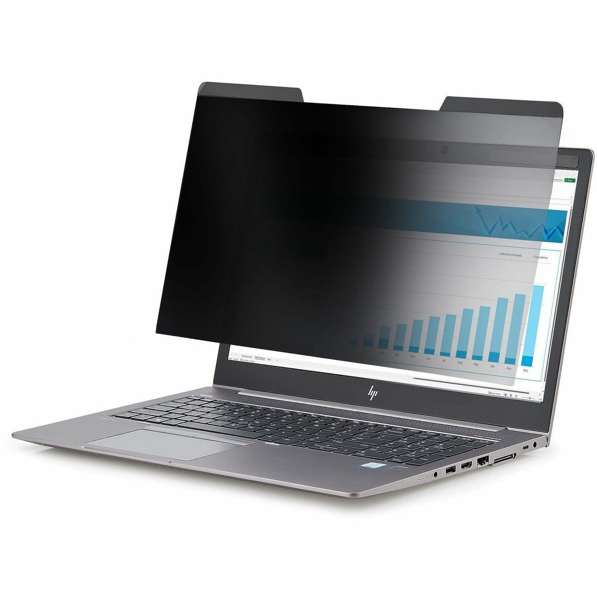 StarTech.com Magnetic Privacy Screen For 16-Inch 16:10 Laptop, Reversible Filter, Computer Screen Protector, TAA, Blue Light Shield — 161LM-PRIVACY-SCREEN