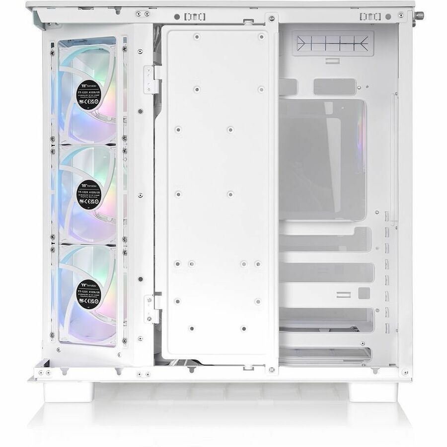 Thermaltake View 380 XL TG ARGB Snow Mid Tower Chassis — CA-11E-00M6WN-00