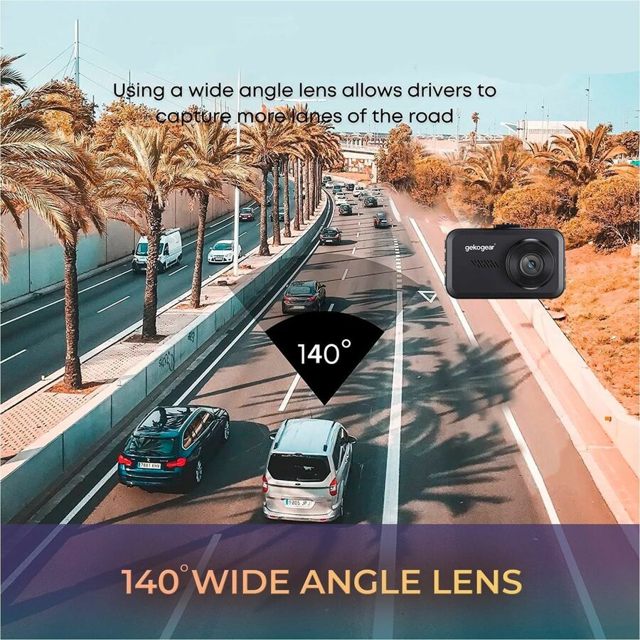 GekoGear Orbit D111 1080P HD Dash Cam — OrbitD111