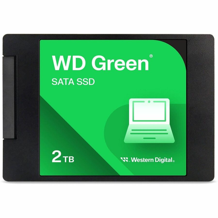 WD Green WDS200T2G0A-00CMW0 2 TB Solid State Drive - 2.5" Internal - SATA (SATA/600) — WDS200T2G0A-00CMW0