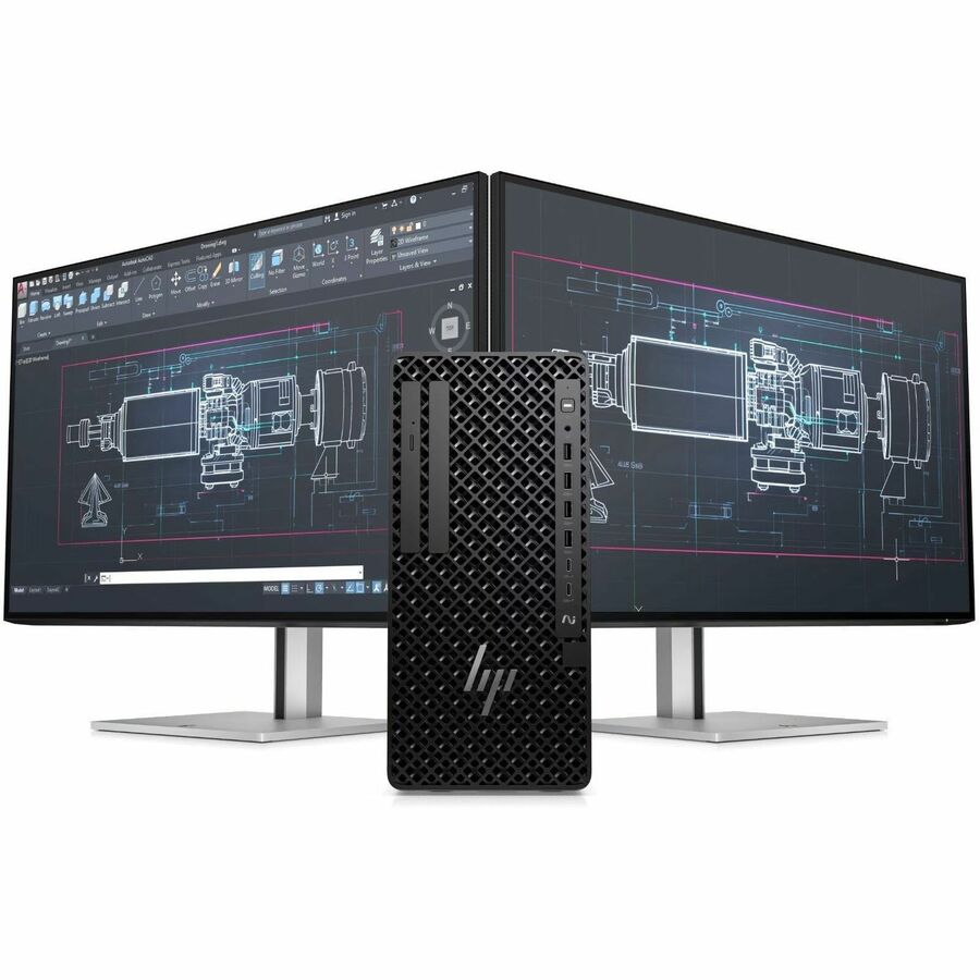 HP Z1 G1i Desktop Computer - Intel Core Ultra 5 235 - 16 GB - 512 GB SSD - Tower - Black — BS7N1UT#ABA