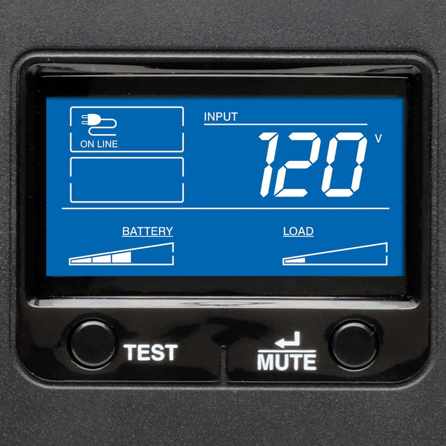 Eaton Tripp Lite Series SmartPro LCD 120V 1300VA 720W Line-Interactive UPS, AVR, Tower, LCD, USB, 8 Outlets — SMART1300LCDT