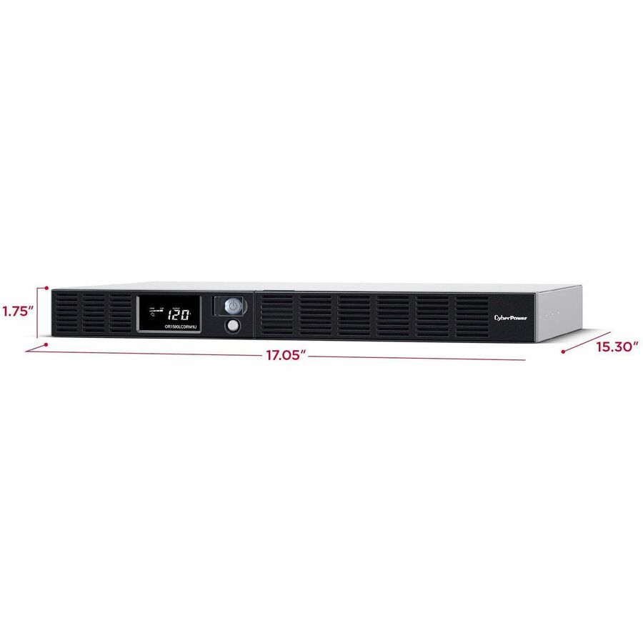CyberPower OR1500LCDRM1U Smart App LCD UPS Systems — OR1500LCDRM1U