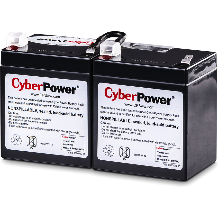 CyberPower RB1270X2A Replacement Battery Cartridge — RB1270X2A