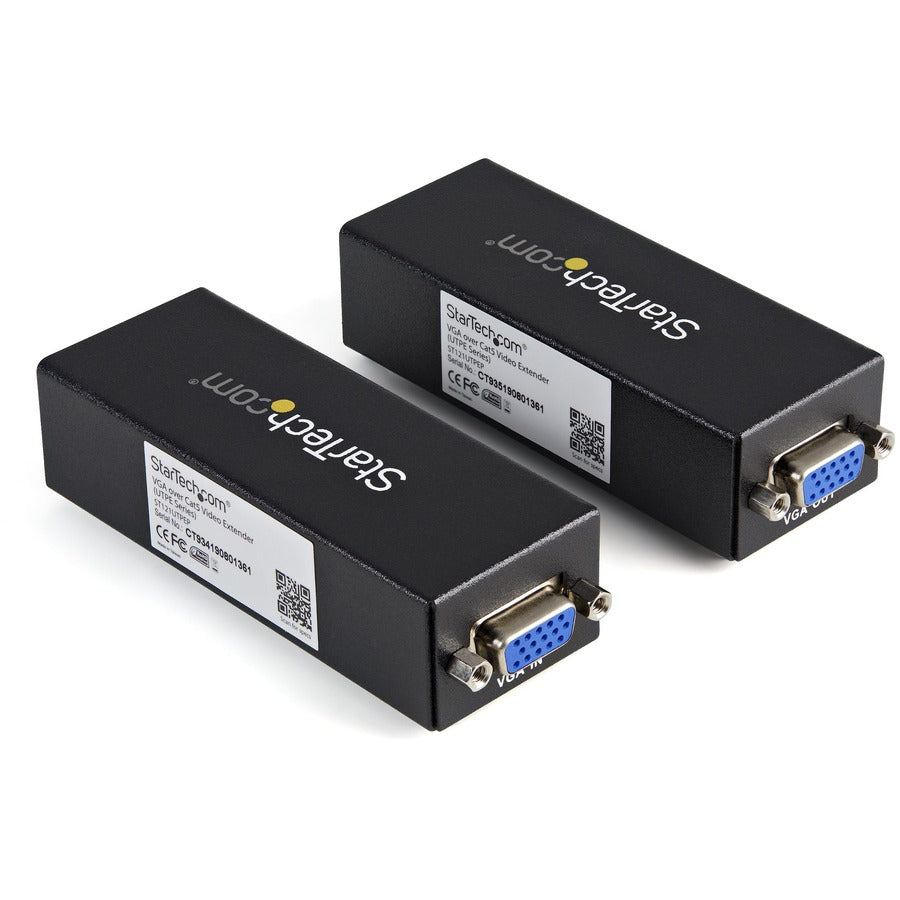 StarTech.com VGA to Cat 5 Monitor Extender Kit (250ft/80m) - VGA Cat5 Extender — ST121UTPEP