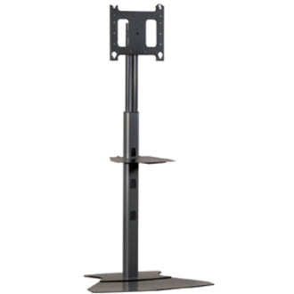 Chief Large Flat Panel Floor Stand Display Mount - For Displays 42-86" - Black — PF1UB