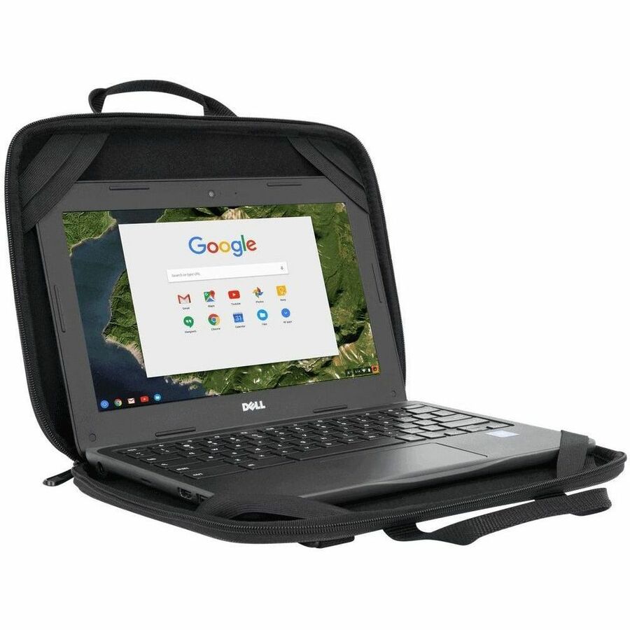 Targus Work-in Essentials TED006GL Carrying Case for 11.6" Chromebook, Notebook - Black/Gray — TED006GL