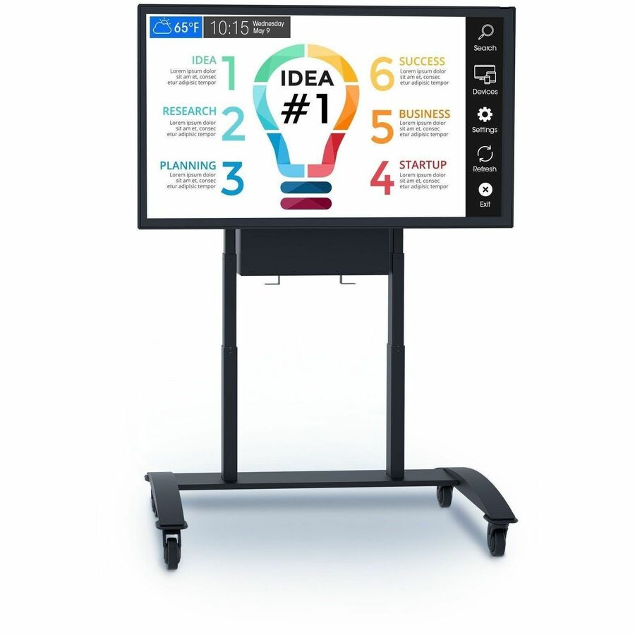 SmartMount�® Motorized Height Adjustable Flat Panel Cart — SR598ML3