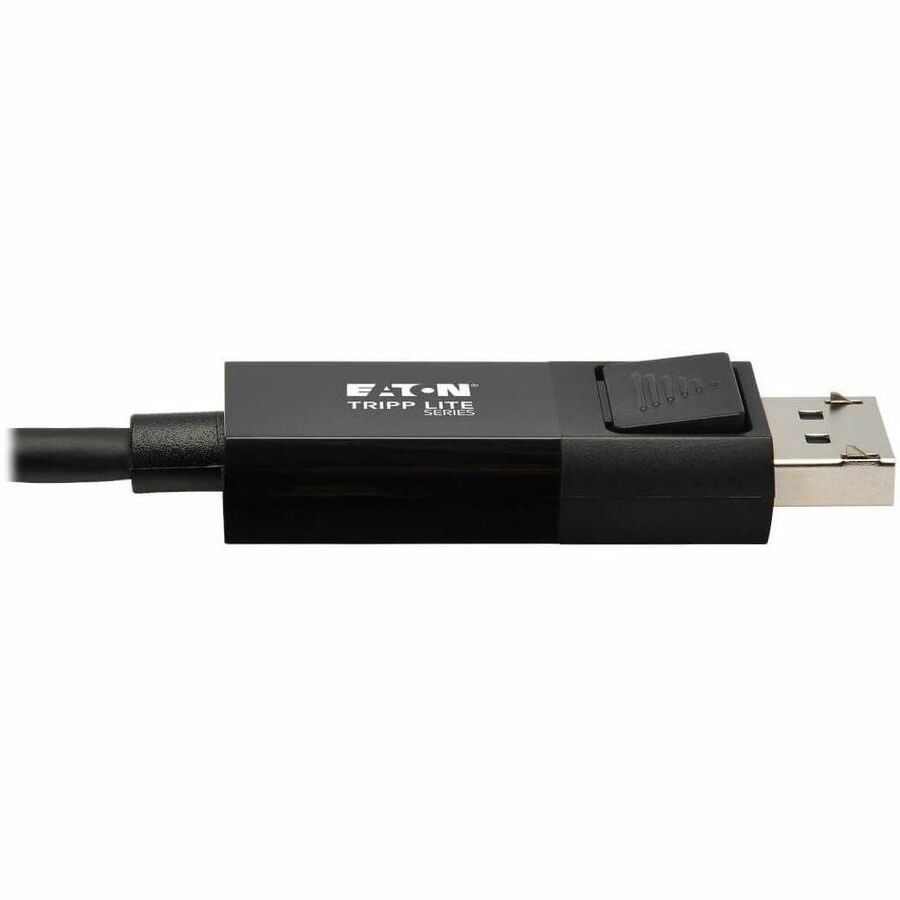 Eaton Tripp Lite Series USB-C to DisplayPort Adapter Cable (M/M), 4K 60 Hz, HDR, Locking DP Connector, 3 ft. (0.9 m) — U444-003-DP-BE