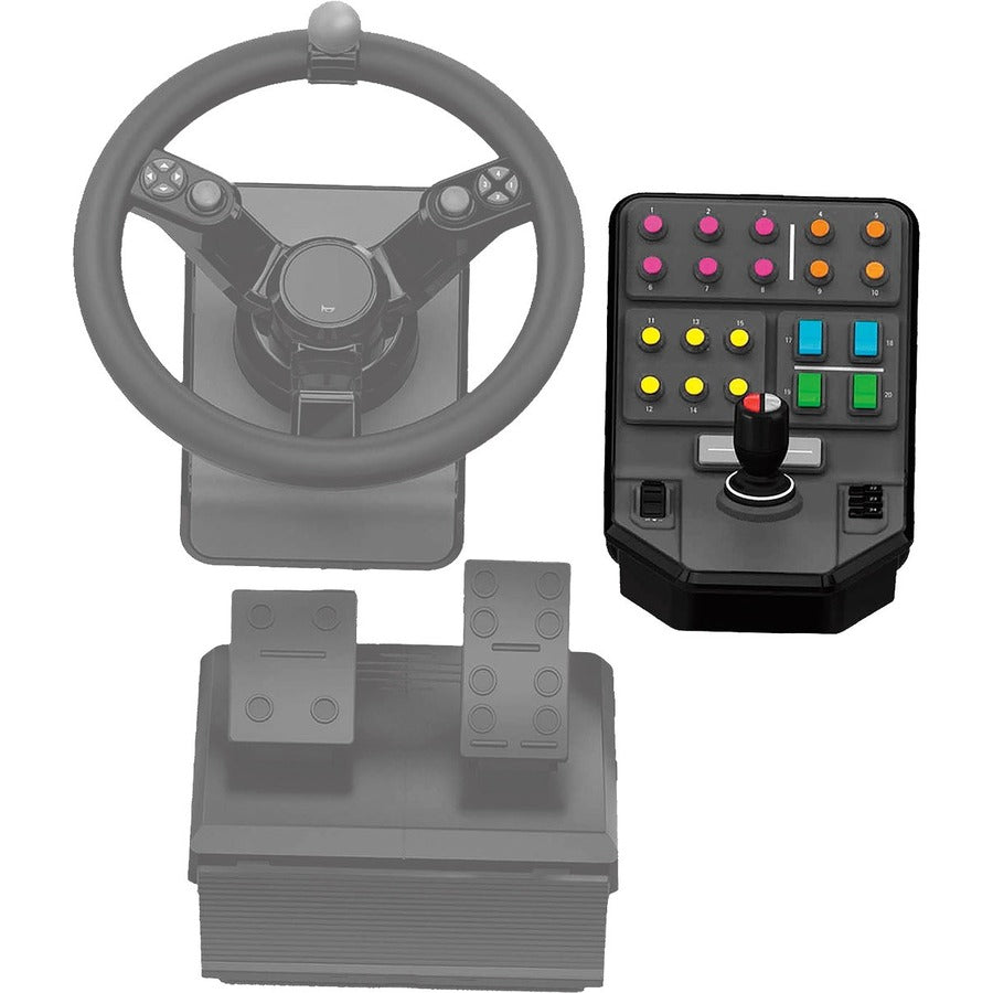 Logitech Heavy Equipment Side Panel Simulation Heavy Equipment Control Deck — 945-000031