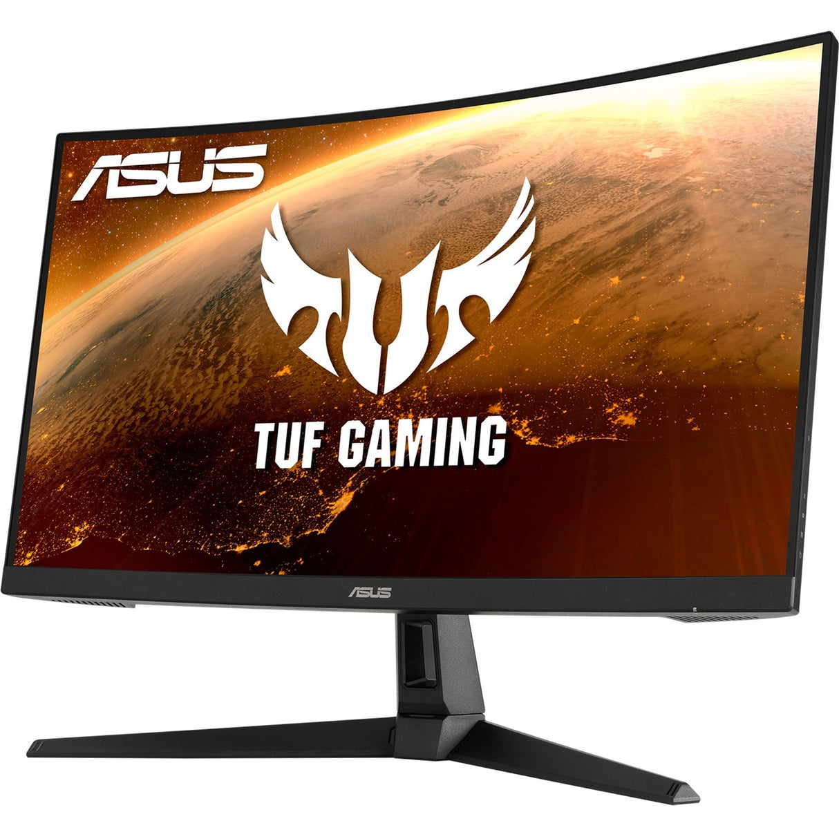 Asus VG27VH1B 27" Class Full HD Curved Screen Gaming LCD Monitor - 16:9 - Black — VG27VH1B
