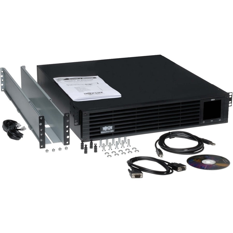 Eaton Tripp Lite Series SmartPro 120V 2200VA 1920W Line-Interactive Sine Wave UPS, 2U, Extended Run, WEBCARDLXE, LCD, USB, DB9 — SM2200RMXL2UPN