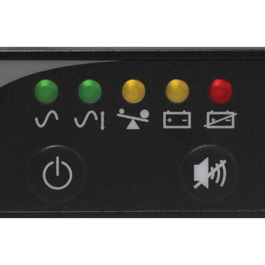 Eaton Tripp Lite Series SmartPro 120V 500VA 300W Line-Interactive UPS, 1U, WEBCARDLX, USB, DB9, 6 Outlets — SMART500RT1UN