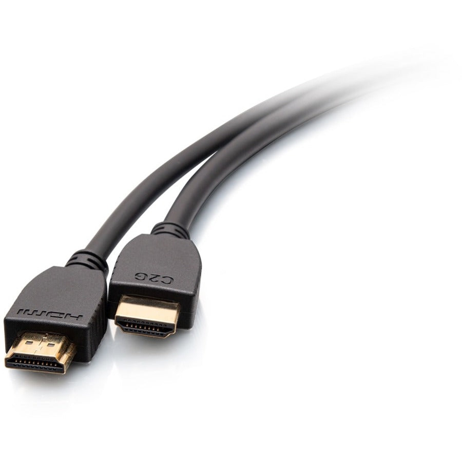 C2G 6ft Plus Series Ultra High Speed HDMI Cable with Ethernet - In-Wall CL2 Rated - 8K 60Hz - M/M - Black — C2G10411