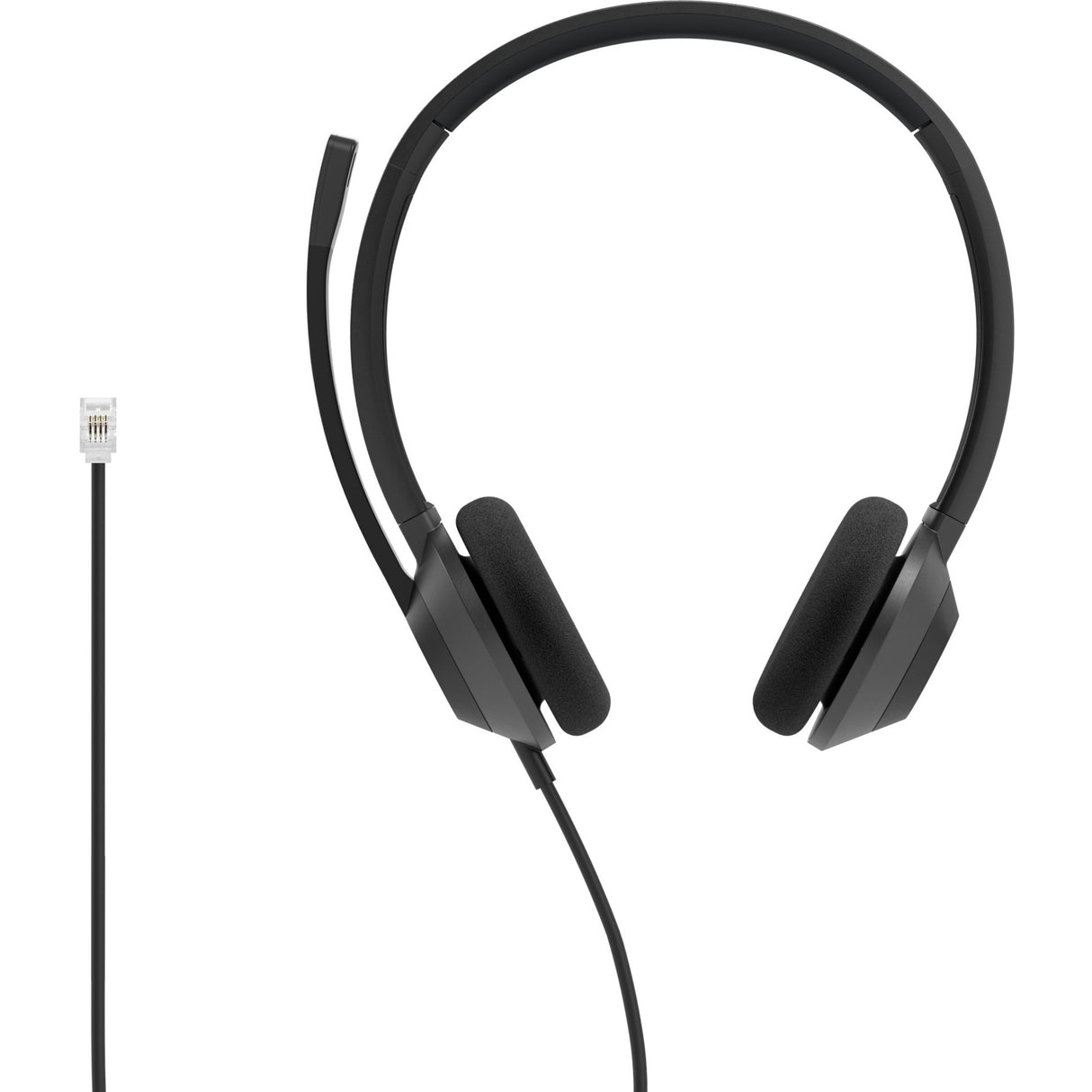 Cisco Headset 322 Wired Dual On-Ear Carbon Black RJ9 — HS-W-322-C-RJ9