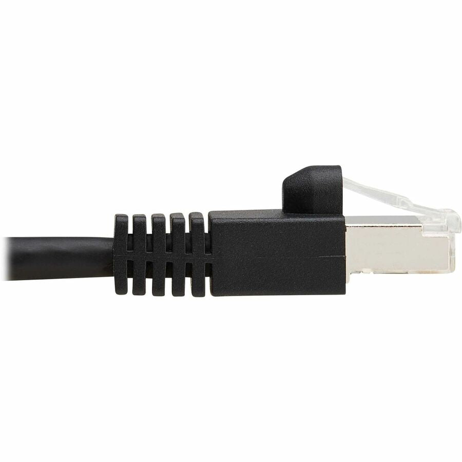 Eaton Tripp Lite Series Cat8 40G Snagless SSTP Ethernet Cable (RJ45 M/M), PoE, Black, 3 ft. (0.9 m) — N272-F03-BK