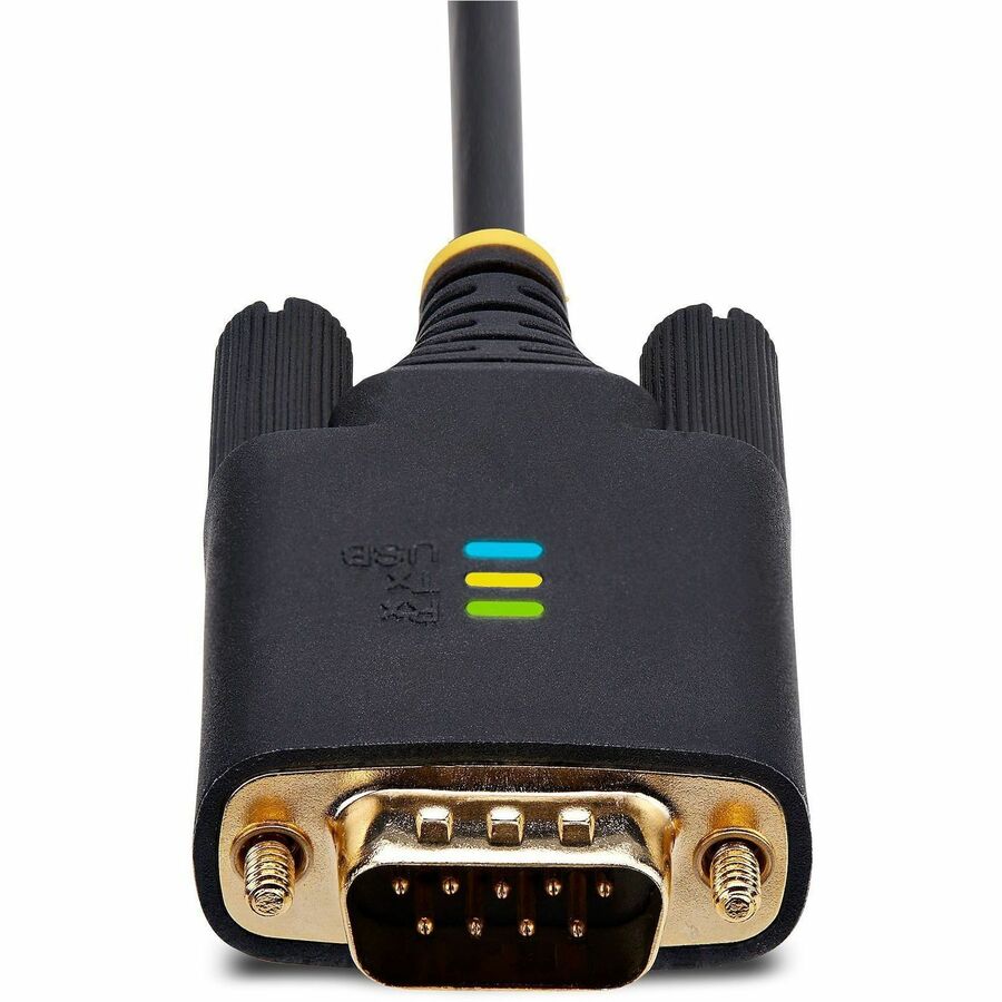 StarTech.com 13ft (4m) 2-Port USB to Serial Adapter Cable, COM Retention, FTDI, DB9 RS232, Changeable DB9 Screws/Nuts, Windows/macOS/Linux — 2P6FFC-USB-SERIAL