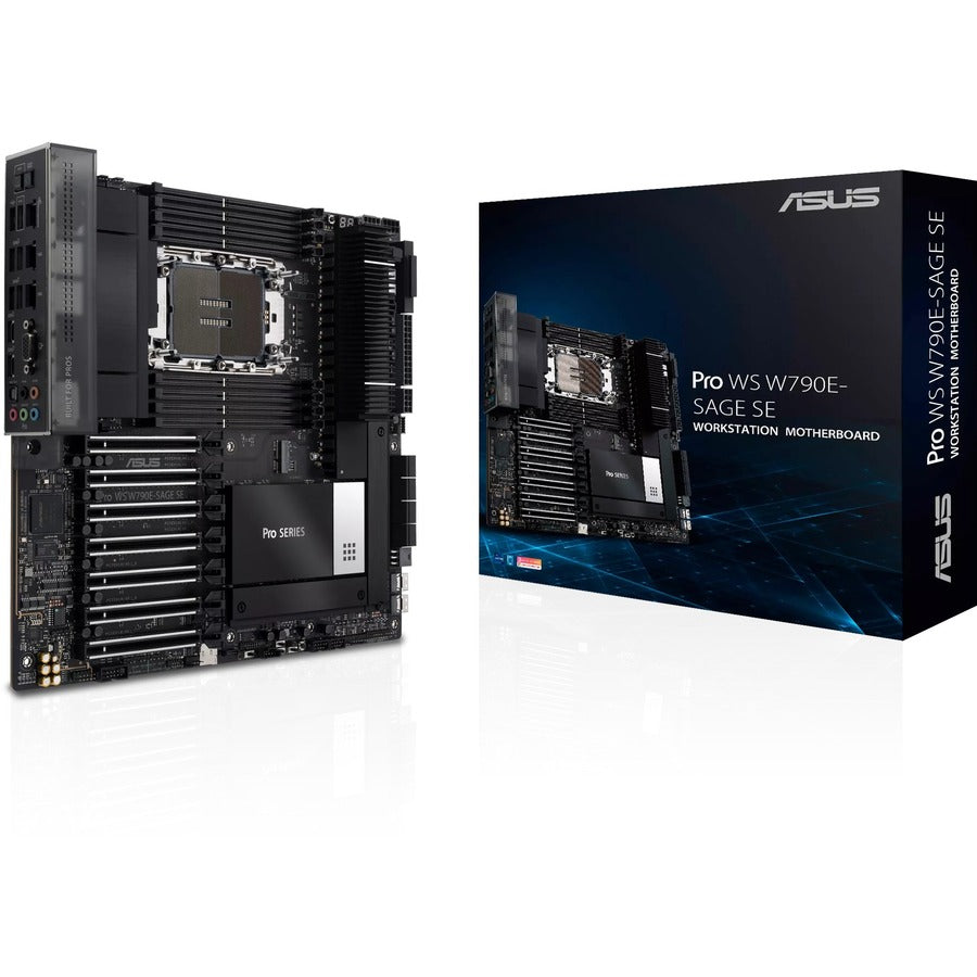 Asus PRO WS W790E-SAGE SE Desktop Motherboard - Intel W790 Chipset - Socket LGA-4677 — PROWSW790E-SAGESE