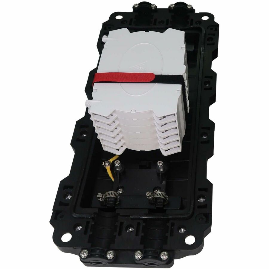 Eaton Tripp Lite Series Fiber Splice Horizontal Enclosure - 6 Splicing Trays, 144 Fiber Capacity, IP68 Rated — N600H-0144-6