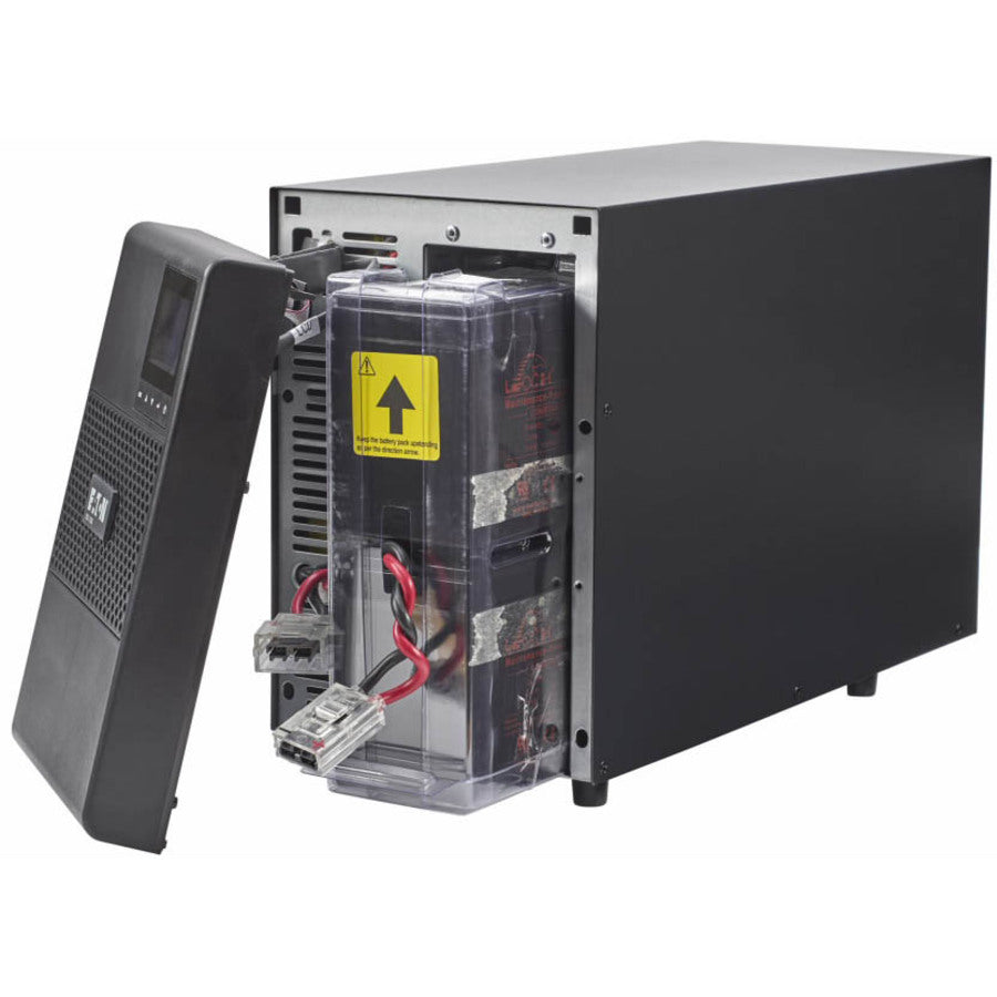 Eaton 9SX 1500VA 1350W 120V Online Double-Conversion UPS - 6 NEMA 5-15R Outlets, Cybersecure Network Card Option, Extended Run, Tower — 9SX1500