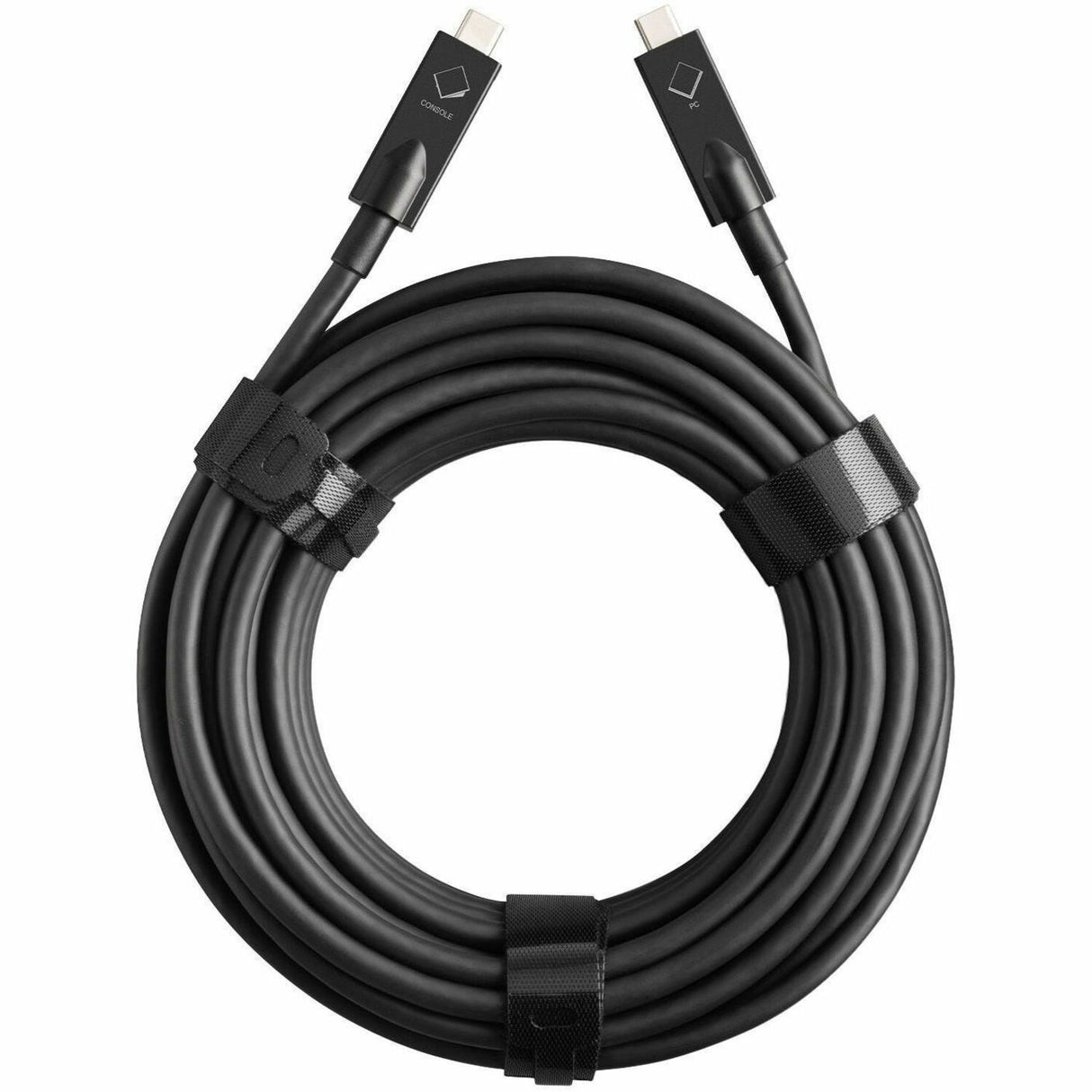 ViewSonic MCB-RS-C10 USB Type-C Active Optical Cable, 32.8 ft. Cable, 30W PD, Video and Data on a Single Cable for TeamJoin TRS10 or TRS10-UB Solutions only, Black — MCB-RS-C10