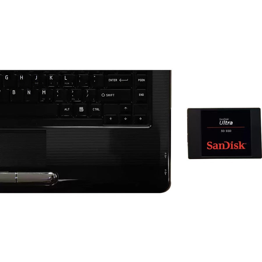 SanDisk Ultra 500 GB Solid State Drive - 2.5" Internal - SATA (SATA/600) — SDSSDH3-500G-G26