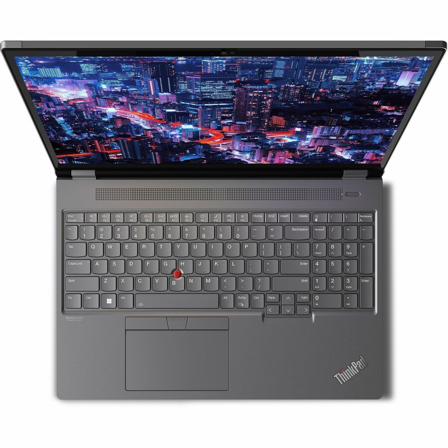 Lenovo ThinkPad P16 Gen 2 21FA0055US 16" Mobile Workstation - WQXGA - Intel Core i7 14th Gen i7-14700HX - 32 GB - 1 TB SSD - English Keyboard - Villi Black, Storm Gray — 21FA0055US