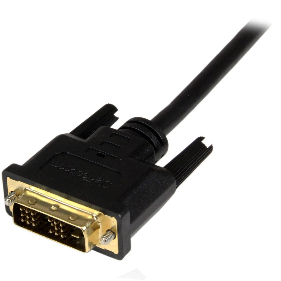 StarTech.com 1m (3.3 ft) Mini HDMI to DVI Cable, DVI-D to HDMI Cable (1920x1200p), HDMI Mini Male to DVI-D Male Display Cable Adapter — HDCDVIMM1M
