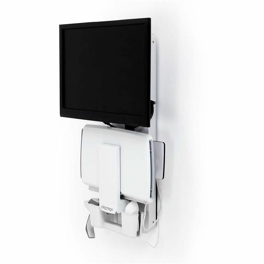 Ergotron StyleView Lift for Monitor, Keyboard, Mouse, Scanner - White — 61-080-062