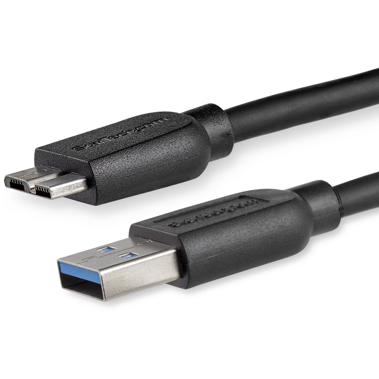 StarTech.com 2m (6ft) Slim SuperSpeed USB 3.0 (5Gbps) A to Micro B Cable - M/M — USB3AUB2MS