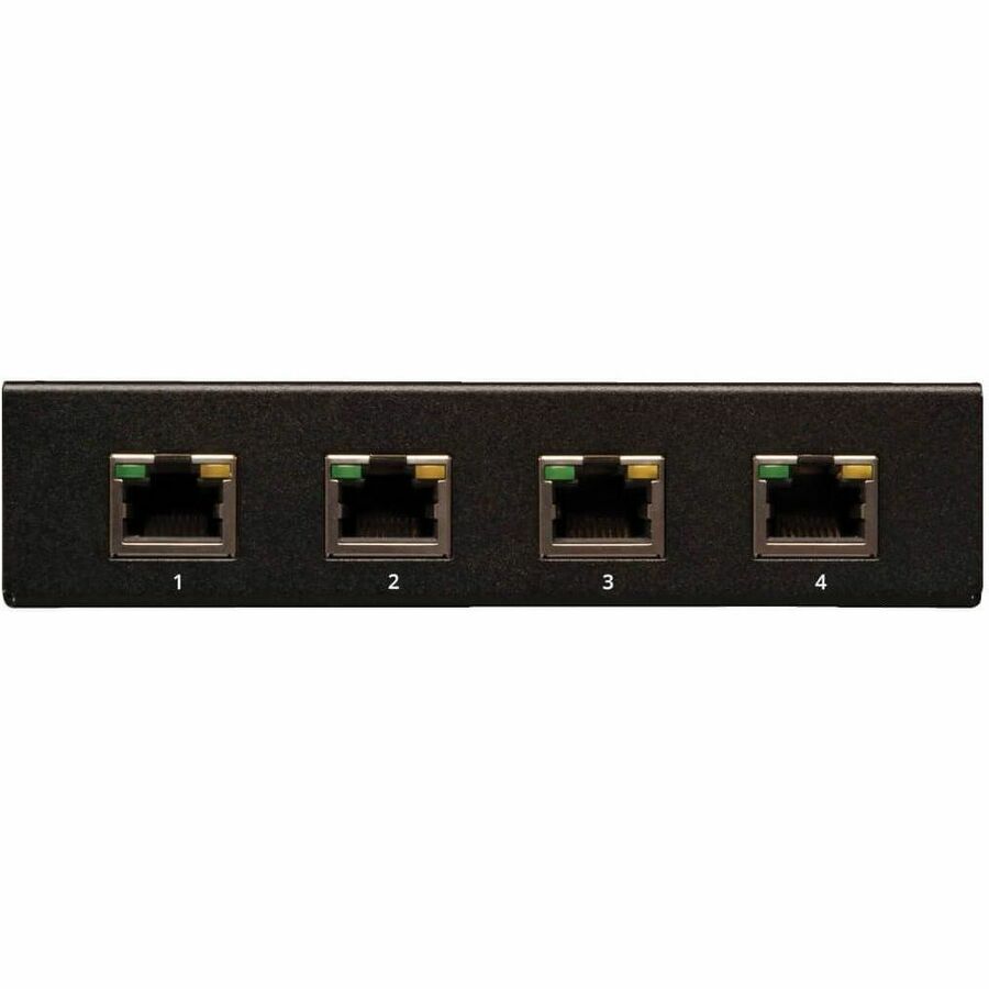 Eaton Tripp Lite Series 4-Port VGA over Cat5/6 Splitter/Extender, Box-Style Transmitter for Video/Audio, Up to 1000 ft. (305 m), TAA — B132-004A-2