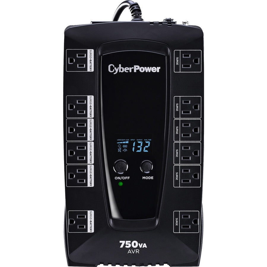CyberPower AVRG750LCD Intelligent LCD UPS Systems — AVRG750LCD