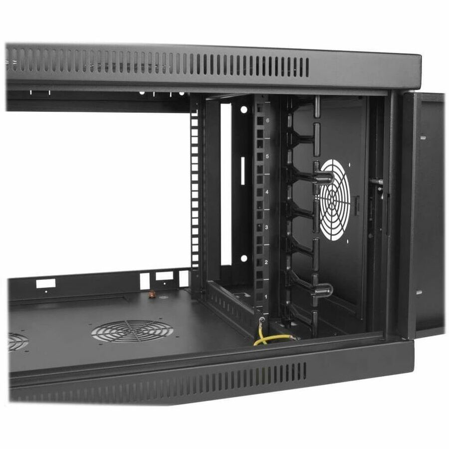 Eaton Tripp Lite Series SmartRack 6U Low-Profile Switch-Depth-Plus Wall-Mount Mini Rack Enclosure, Wide — SRW6UDPVRT