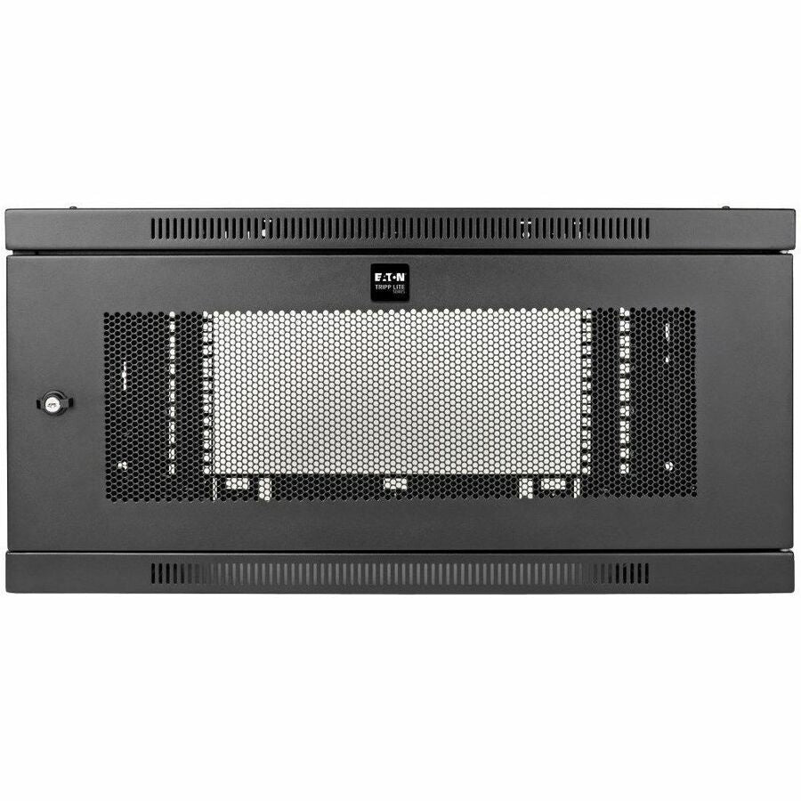 Eaton Tripp Lite Series SmartRack 6U Low-Profile Switch-Depth-Plus Wall-Mount Mini Rack Enclosure, Wide — SRW6UDPVRT