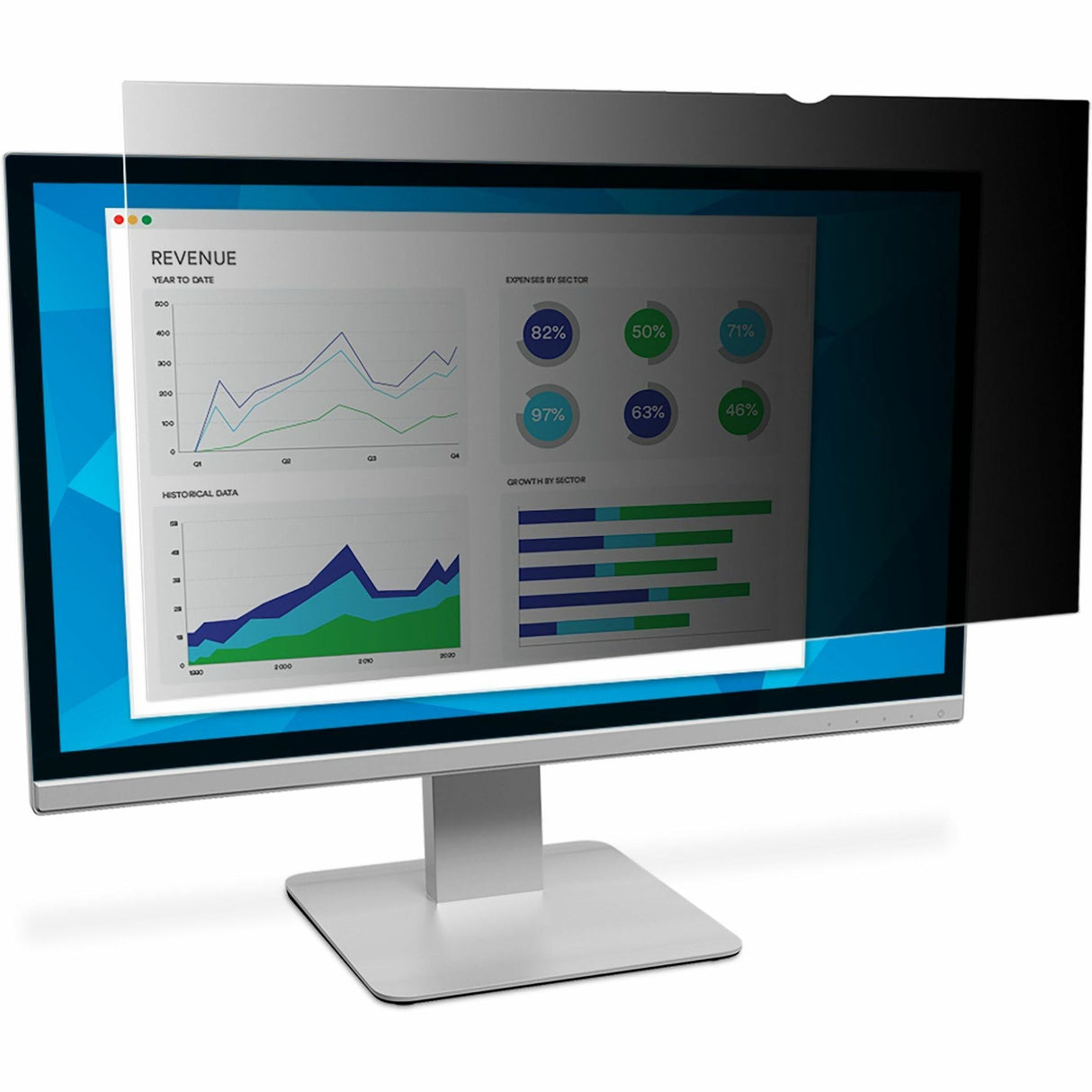 3M™ Privacy Filter for 49in Full Screen Monitor, 32:9, PF490W3E