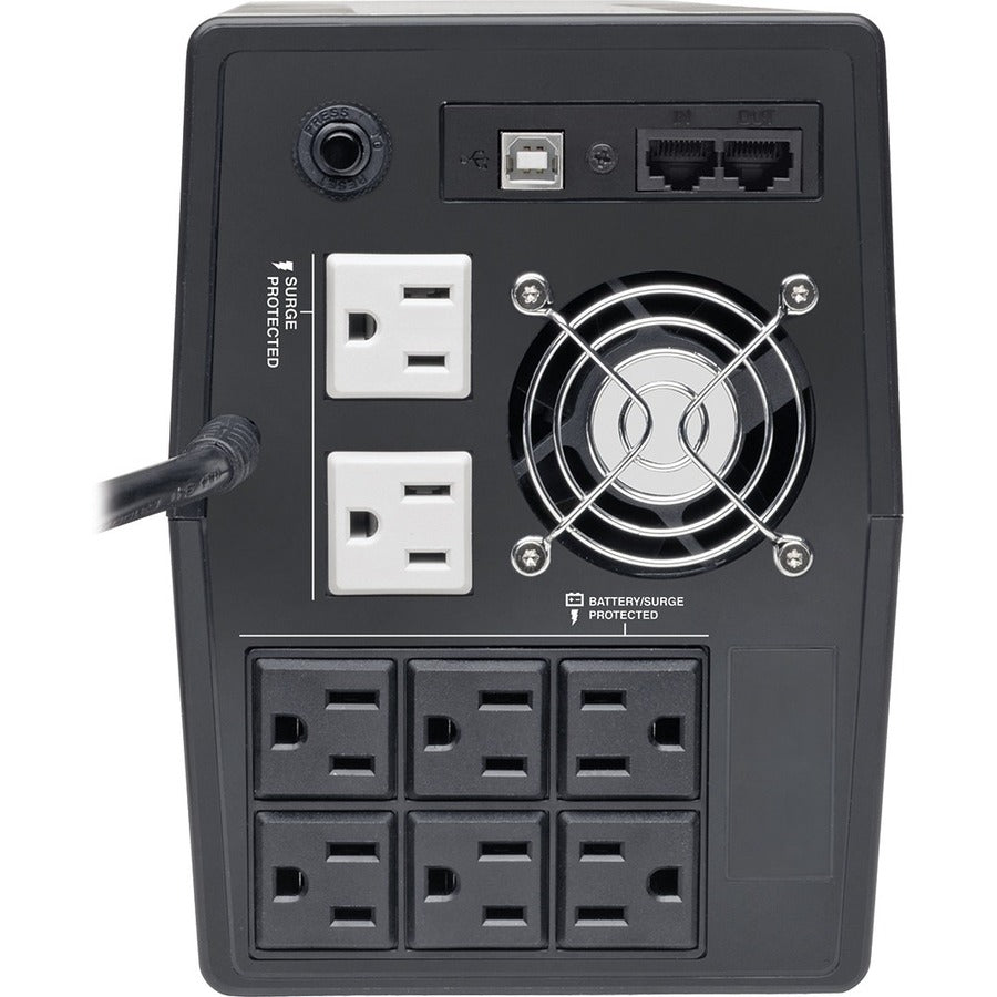 Eaton Tripp Lite Series 1000VA 560W Line-Interactive UPS - 8 NEMA 5-15R Outlets, AVR, 120V, 50/60 Hz, USB, LCD, Tower — OMNIVS1000LCD