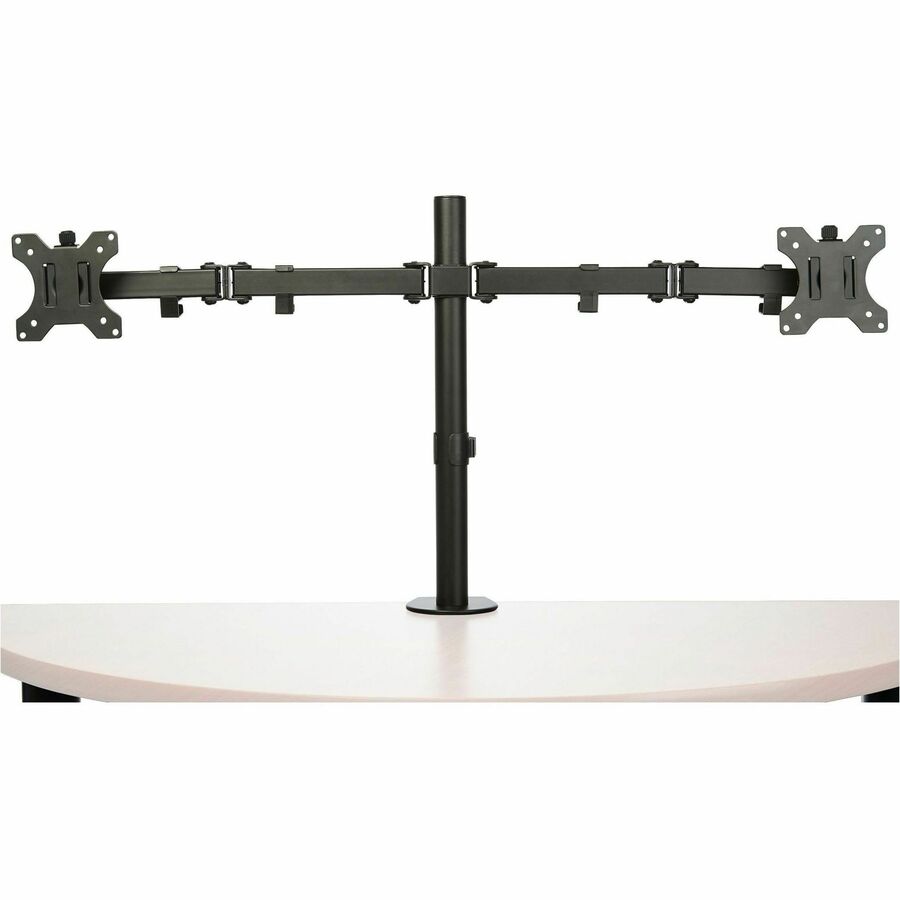 StarTech.com Desk Mount Dual Monitor Arm - Ergonomic VESA Compatible Mount for up to 32 inch Display - Desk Clamp / Grommet - Articulating — ARMDUAL2