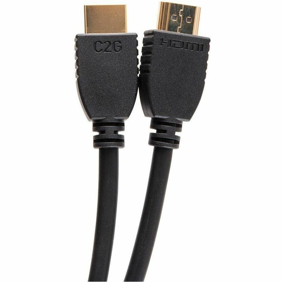 C2G 3ft Plus Series Ultra High Speed HDMI™ Cable with Ethernet - In-Wall CL2 Rated - 8K 60Hz - M/M - Black — C2G10410