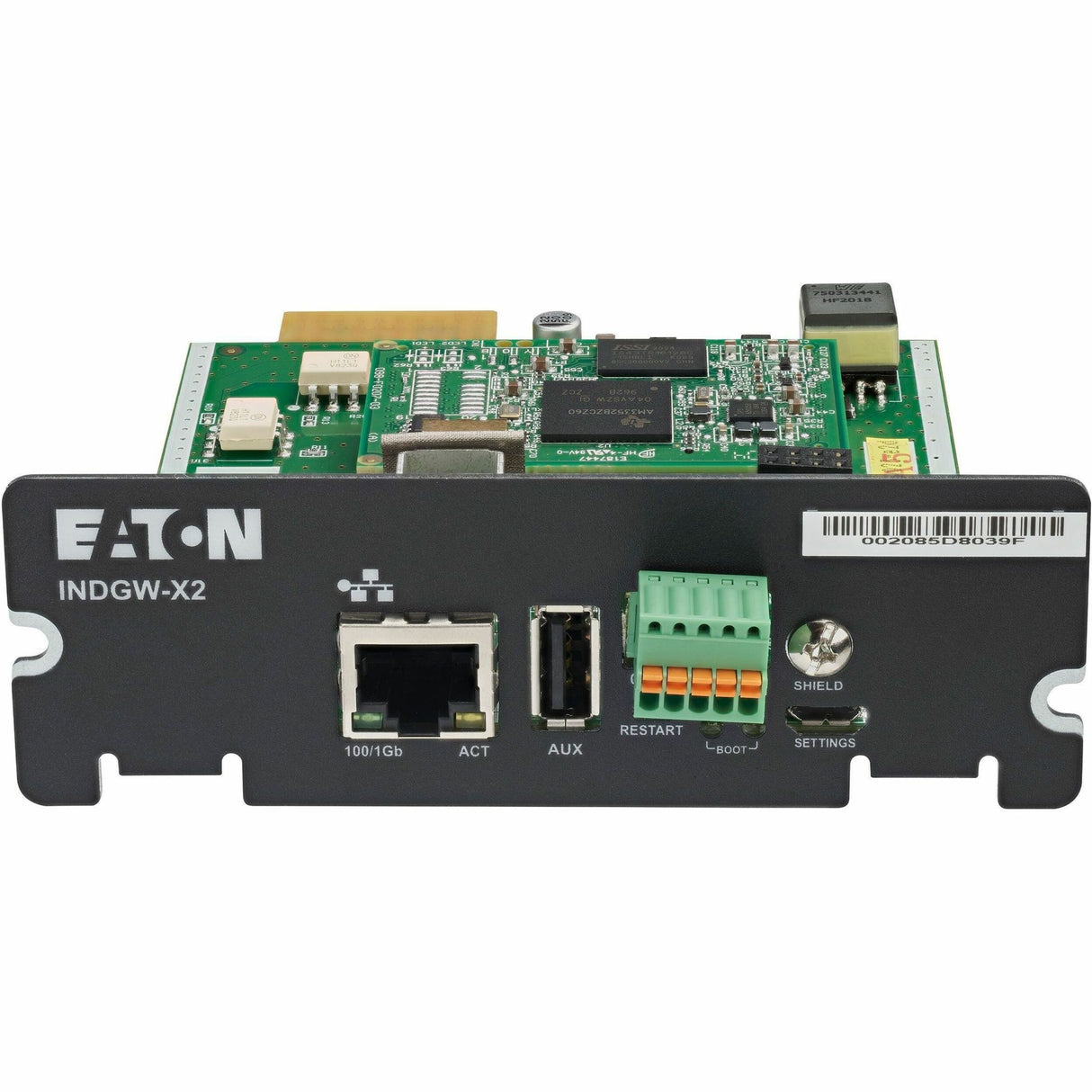 Eaton Gigabit Industrial Gateway X2 Card — INDGW-X2