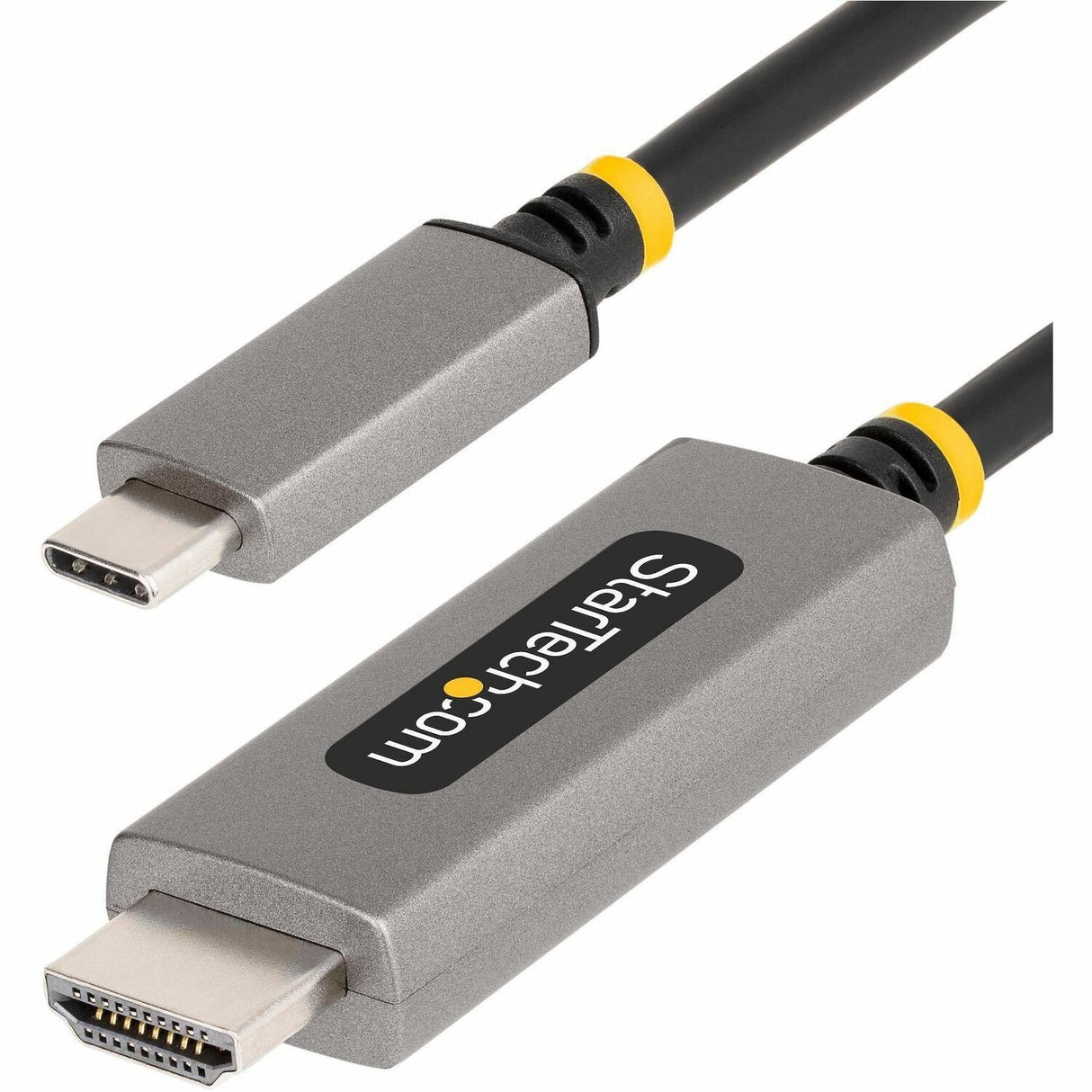 StarTech.com 10ft (3m) USB-C to HDMI Adapter Cable, 8K 60Hz, 4K 144Hz, HDR10, USB Type-C to HDMI 2.1 Converter, USB-C/USB4/TB3/4 Compatible — 136B-USBC-HDMI213M