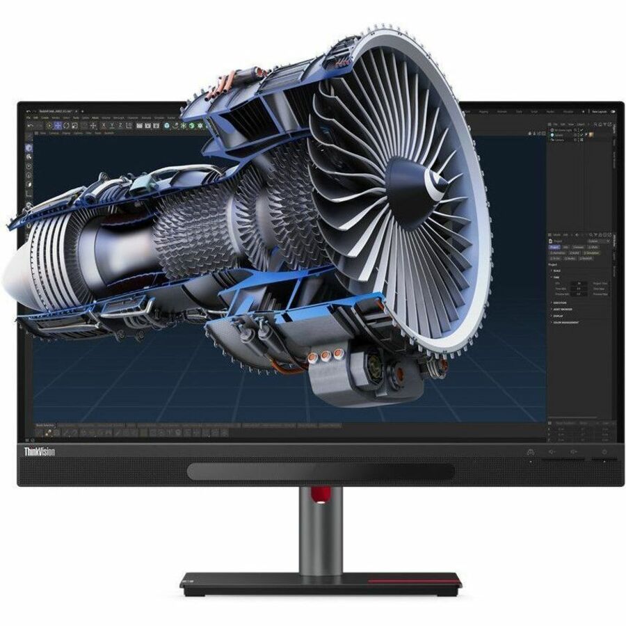Lenovo ThinkVision 27 3D 27" Class 4K UHD LED Monitor - 16:9 - Raven Black — 63F1UAR3US