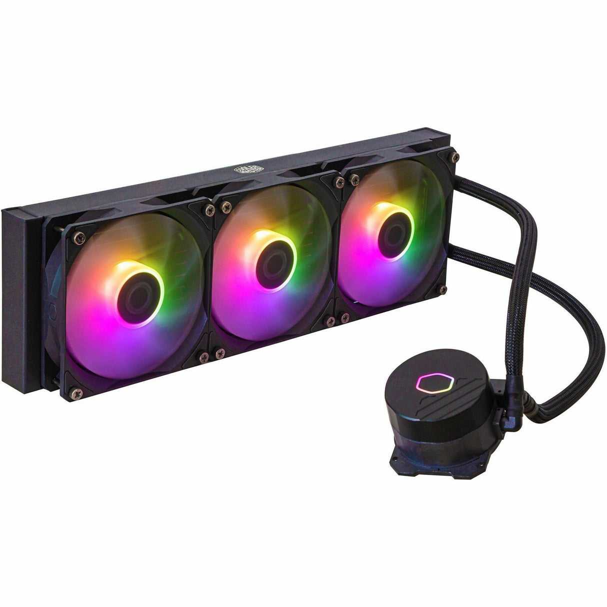 Cooler Master MasterLiquid 360L Core ARGB Cooling Fan/Radiator/Pump — MLW-D36M-A18PZ-R1