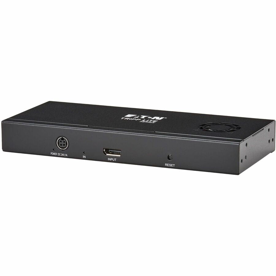 Eaton Tripp Lite Series 2-Port DisplayPort to HDMI Splitter/Extender Kit over Cat6, MST Hub, 8K/4K 60 Hz, DP 1.4, Up to 230 ft. (70 m), TAA — B156E-002-H8K-K