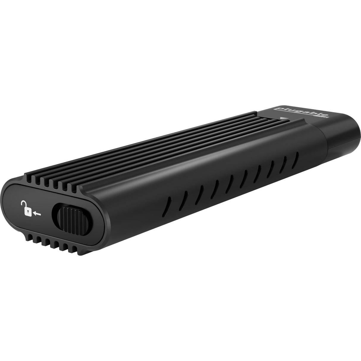 Plugable USB C to M.2 NVMe Tool-free Enclosure USB C and Thunderbolt 3 Compatible up to USB 3.1 Gen 2 Speeds (10Gbps). — USBC-NVME