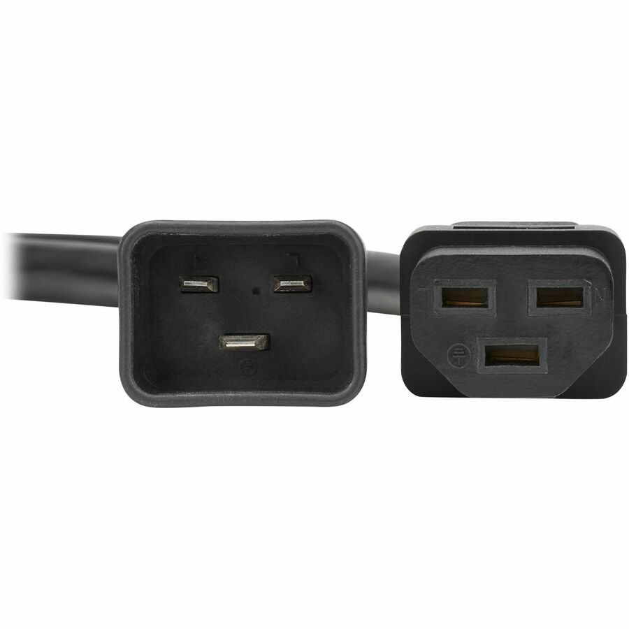 Eaton Tripp Lite Series Power Cord, C20 to C21 - Heavy-Duty, 20A, 250V, 12 AWG, 5 ft. (1.5 m), Black — P035-005
