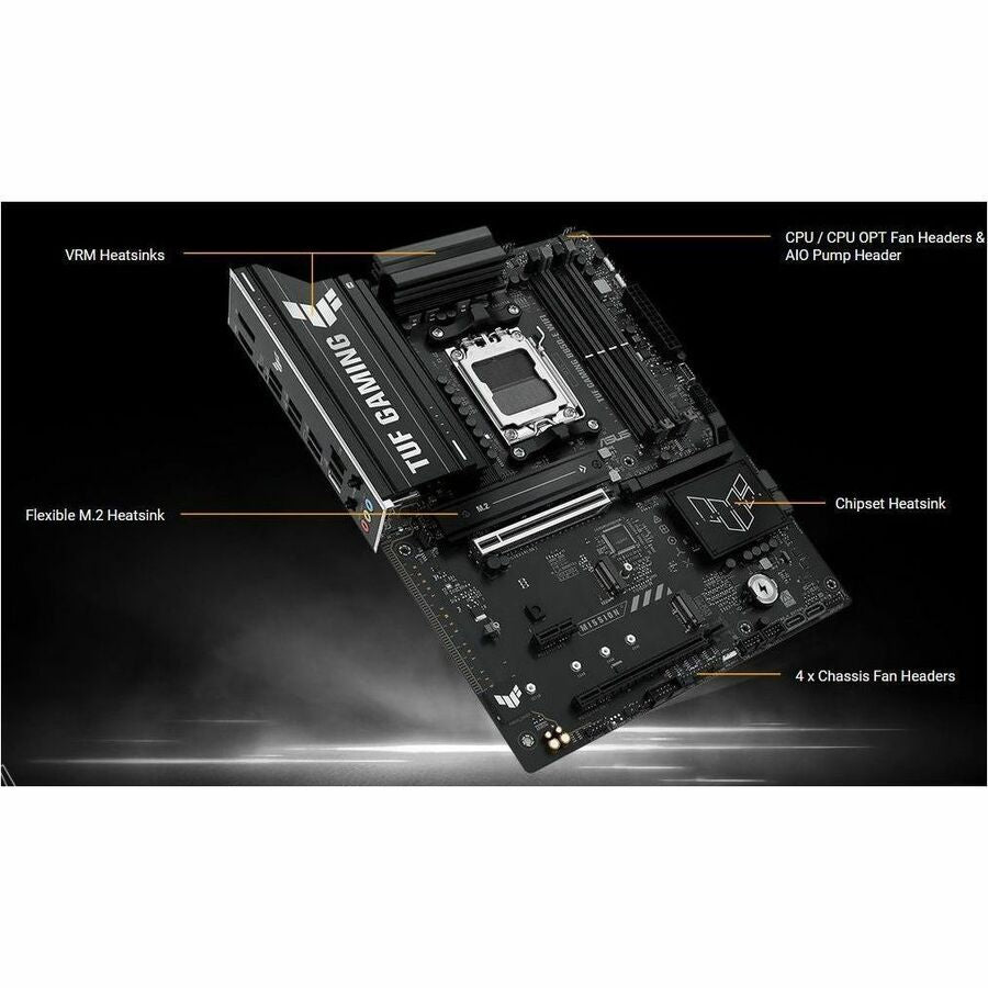 TUF GAMING B850-E WIFI Gaming Desktop Motherboard - AMD B850 Chipset - Socket AM5 - ATX — TUF GAMING B850-E WIFI