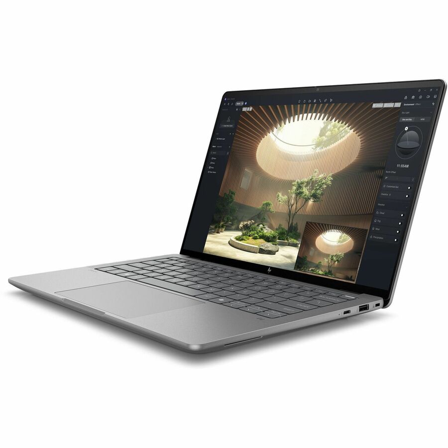 HP ZBook Ultra G1a 14" Mobile Workstation - WUXGA - AMD Ryzen AI MAX PRO 385 - 32 GB - 512 GB SSD - English Keyboard - Meteor Silver - Smart Buy — BF6T5UT#ABA