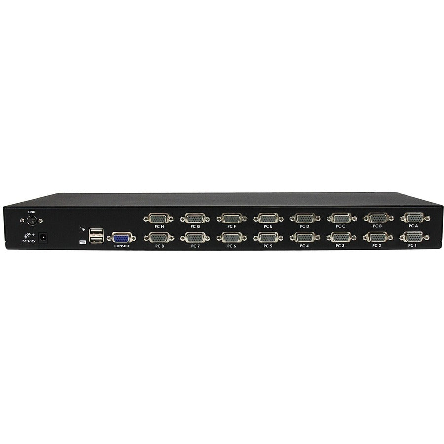 StarTech.com 16 Port 1U Rackmount USB KVM Switch with OSD — SV1631DUSBU