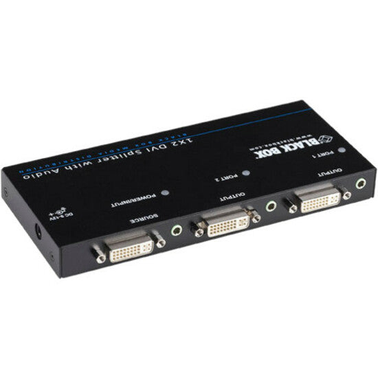 Black Box DVI-D Splitter with Audio and HDCP, 1 x 2 — AVSP-DVI1X2